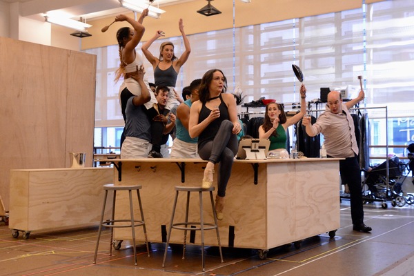 Photo Coverage: The Cast of MRS. DOUBTFIRE Meets the Press Image