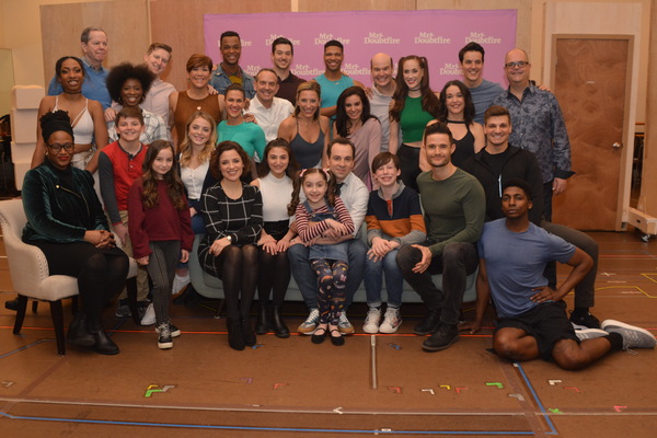 Photo Coverage: The Cast of MRS. DOUBTFIRE Meets the Press Image