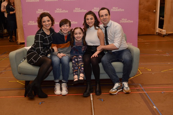 Photo Coverage: The Cast of MRS. DOUBTFIRE Meets the Press Image