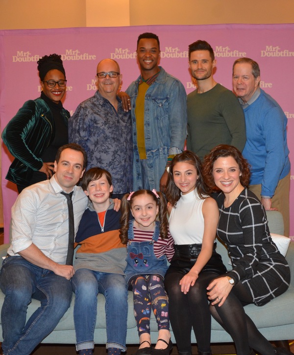 Photo Coverage: The Cast of MRS. DOUBTFIRE Meets the Press Image