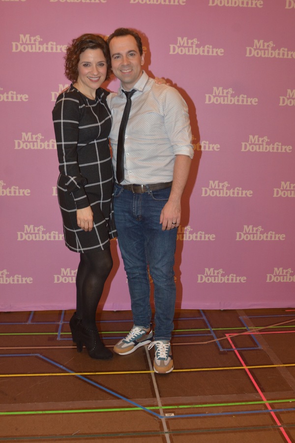 Photo Coverage: The Cast of MRS. DOUBTFIRE Meets the Press Image
