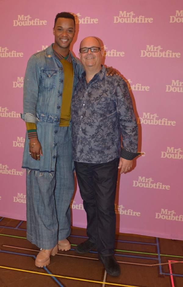 Photo Coverage: The Cast of MRS. DOUBTFIRE Meets the Press Image