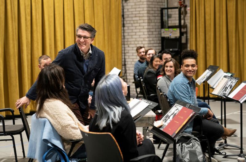 Photo Flash: Inside Rehearsals for LA BOHÈME at Theater Latté Da Image
