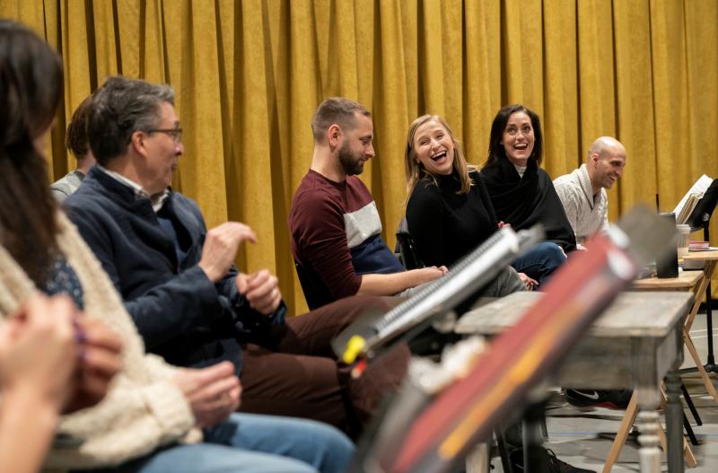Photo Flash: Inside Rehearsals for LA BOHÈME at Theater Latté Da Image
