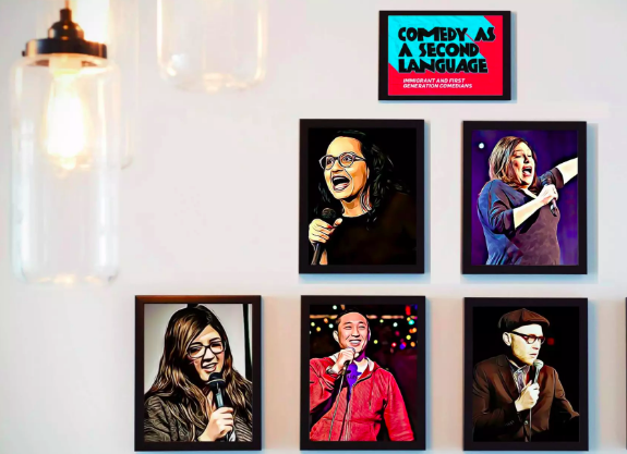 Review: COMEDY AS A SECOND LANGUAGE Proves Hilarity is Bilingual Image