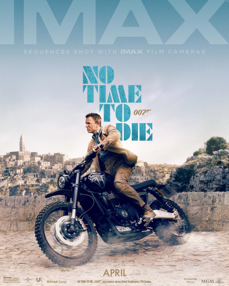 IMAX Reveals Exclusive NO TIME TO DIE Artwork 
