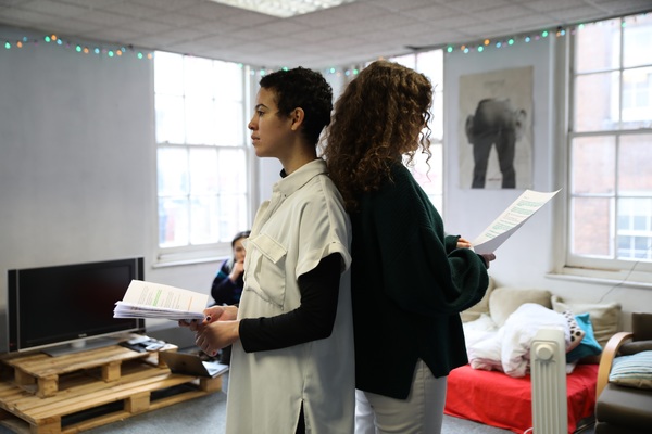 Photo Flash: Go Inside Rehearsals for V&V Coming to VAULT Festival this March Image