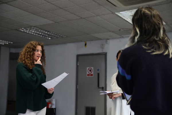 Photo Flash: Go Inside Rehearsals for V&V Coming to VAULT Festival this March Image
