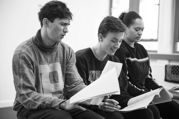 Photo Flash: Inside Rehearsals For DUMBLEDORE IS SO GAY 