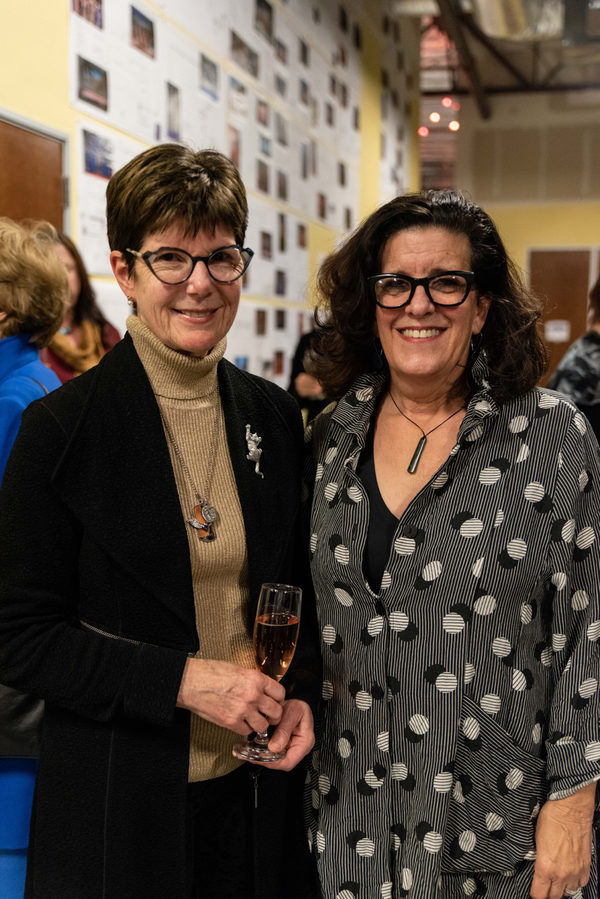 Supporter Cindi Sears and Playwright Laurel Ollstein Photo
