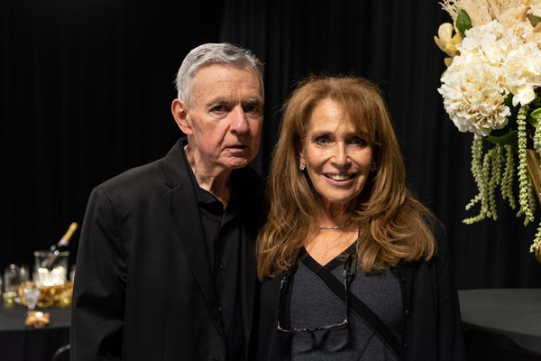 Mark Lewis and TheatreWorks Trustee Barbara Shapiro Photo