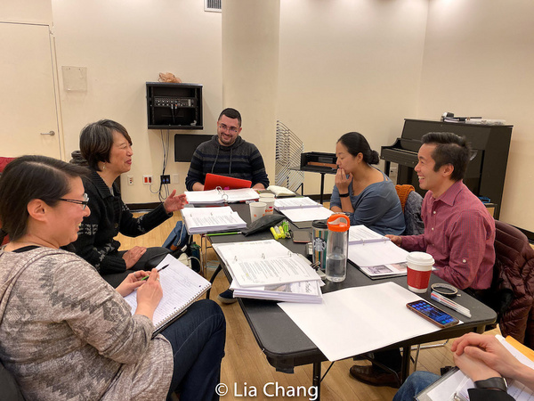 Photo Flash: Steven Eng In Rehearsal For People's Light Production Of Jeanne Sakata's HOLD THESE TRUTHS Image