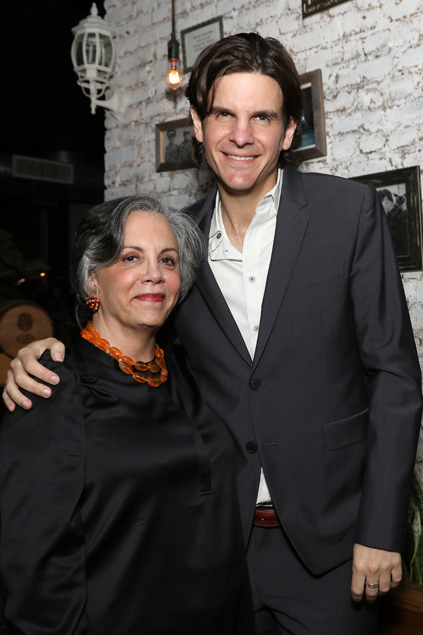 Alex Timbers with his mother Joan Timbers Photo