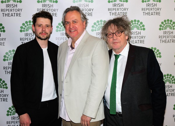 Sam Yates, Stanley Townsend and Paul Muldoon Photo