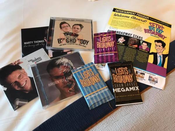 You can win at Broadway Bingo, Broadway Trivia or Name That Tune and there are plenty Photo