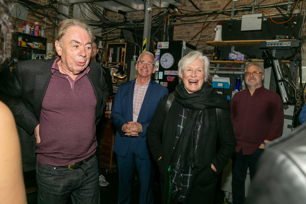 Photo Flash: Andrew Lloyd Webber and Glenn Close Visit UNMASKED at Paper Mill Playhouse Image