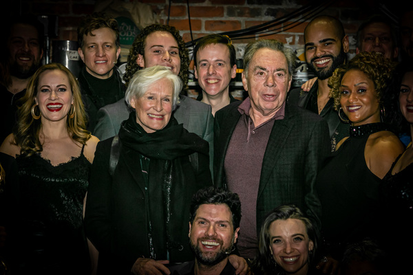 Photo Flash: Andrew Lloyd Webber and Glenn Close Visit UNMASKED at Paper Mill Playhouse Image