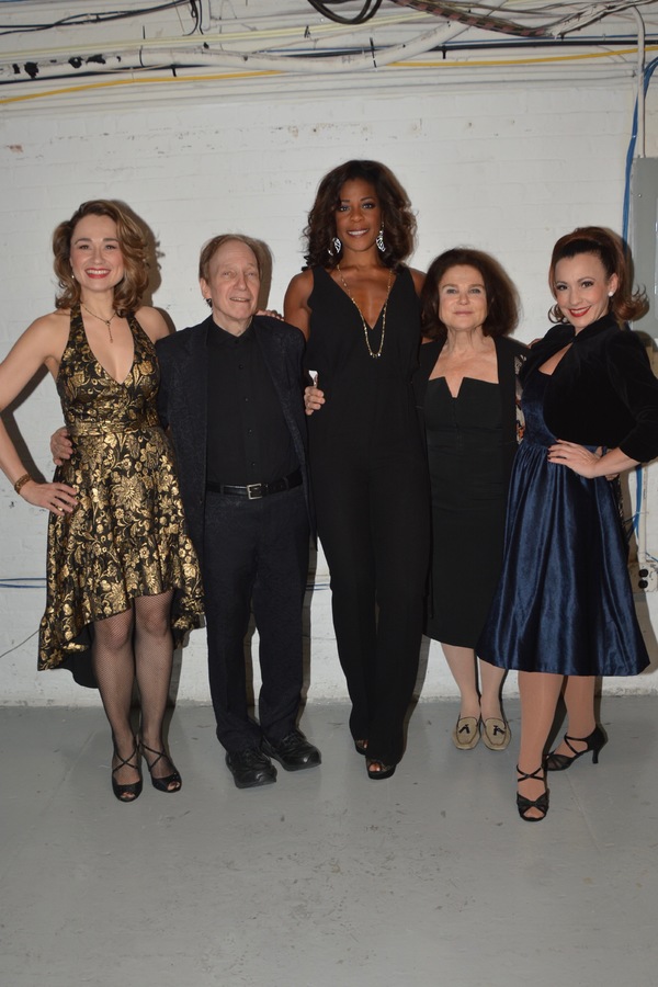 Lianne Marie Dobbs, Scott Siegel, Nicole Henry, Tovah Feldshuh and Jenny Lee Stern Photo