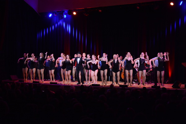 Danny Gardner (Choreographer) and the Broadway By The Year Dance Troupe that includes Photo