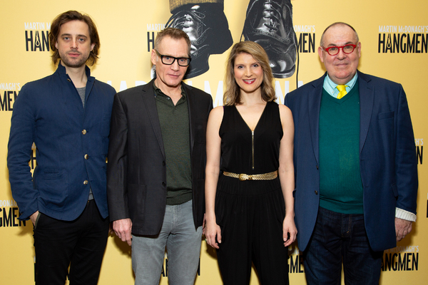 Photo Coverage: Hangin' with the Cast of HANGMEN on Broadway! Image