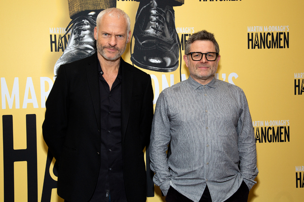 Photo Coverage: Hangin' with the Cast of HANGMEN on Broadway! Image