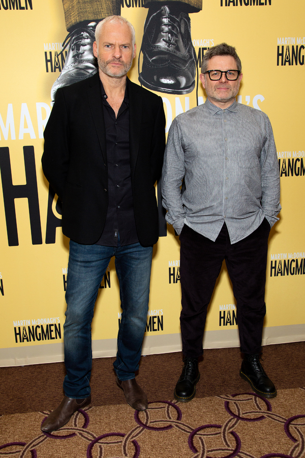 Photo Coverage: Hangin' with the Cast of HANGMEN on Broadway! Image