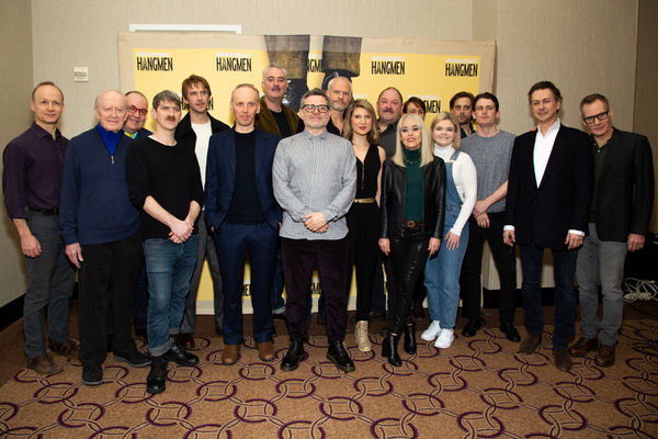 Photo Coverage: Hangin' with the Cast of HANGMEN on Broadway! Image