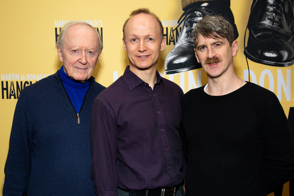 Photo Coverage: Hangin' with the Cast of HANGMEN on Broadway! Image