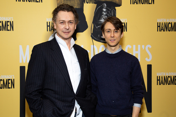 Photo Coverage: Hangin' with the Cast of HANGMEN on Broadway! Image