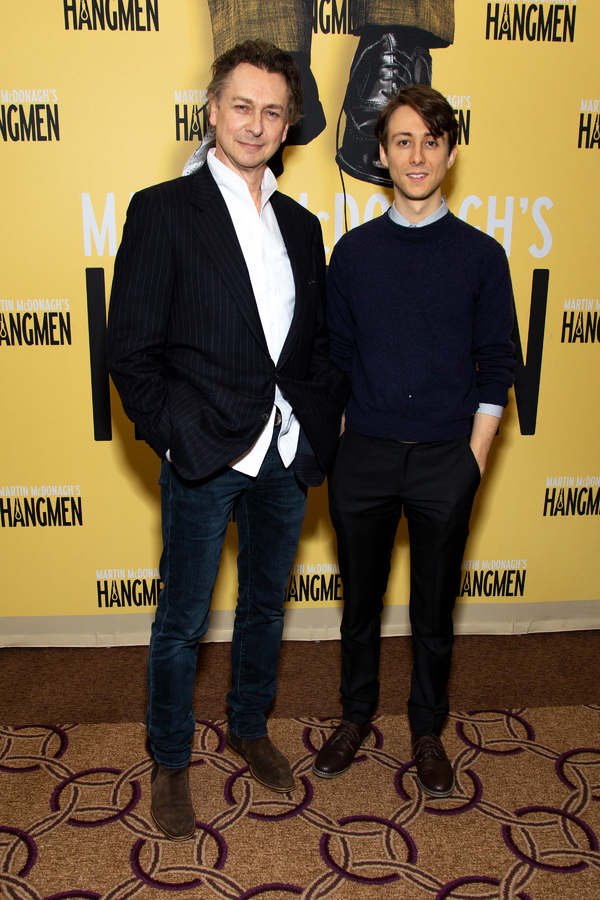 Photo Coverage: Hangin' with the Cast of HANGMEN on Broadway! Image