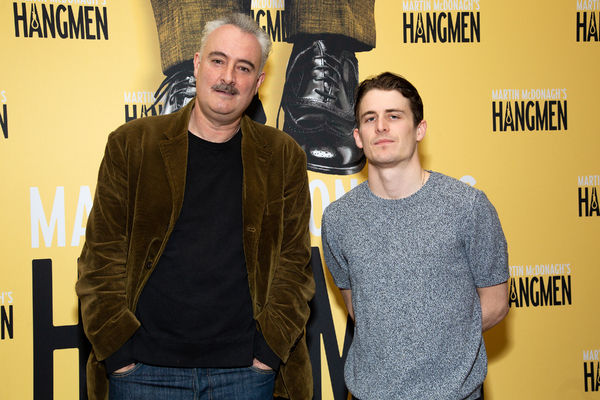 Photo Coverage: Hangin' with the Cast of HANGMEN on Broadway! Image