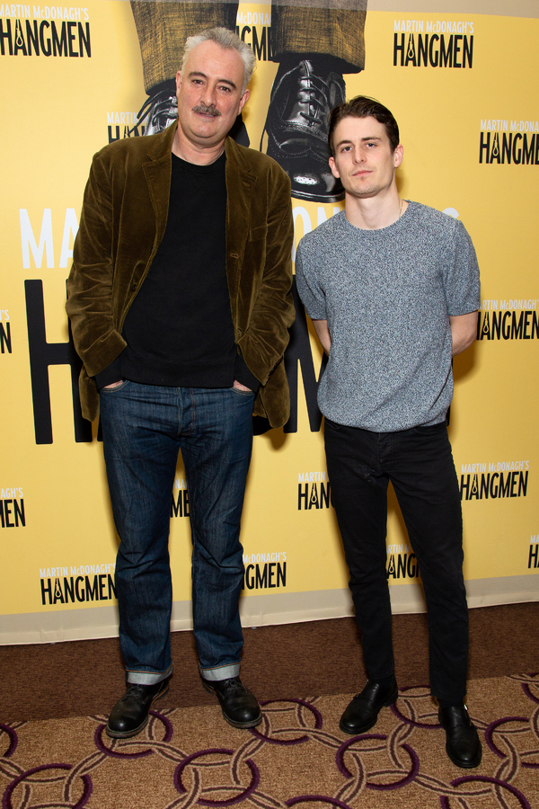 Photo Coverage: Hangin' with the Cast of HANGMEN on Broadway! Image