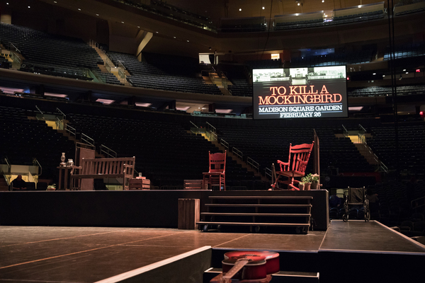 Photo Flash: TO KILL A MOCKINGBIRD Rehearses For Madison Square Garden Performance Image