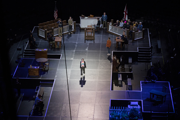 Photo Flash: TO KILL A MOCKINGBIRD Rehearses For Madison Square Garden Performance Image