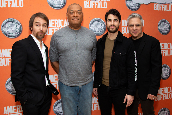 Sam Rockwell, Laurence Fishburne, Darren Criss, Neil Pepe Photo