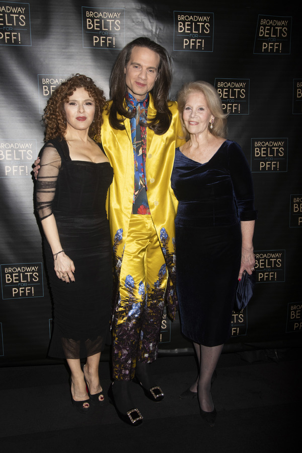 Bernadette Peters, JOrdan Roth and Daryl Roth Photo