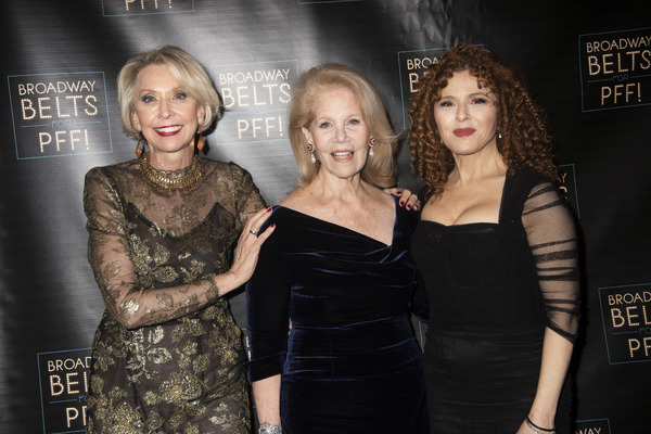 Julie Halston, Daryl Roth and Bernadette Peters Photo