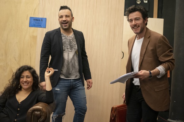 Photo Flash: In Rehearsal with THE VAGRANT TRILOGY at The Public Theater Image