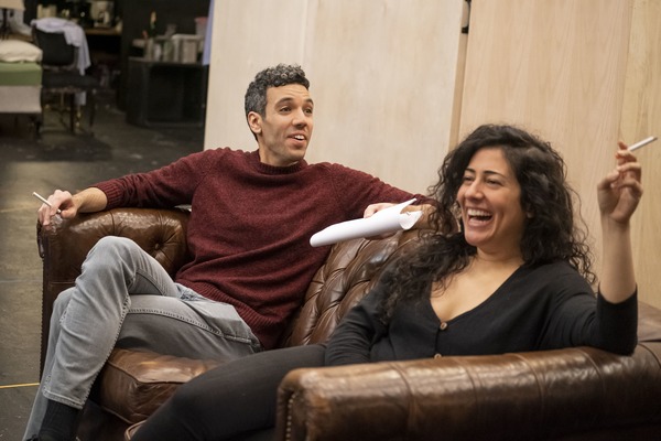 Photo Flash: In Rehearsal with THE VAGRANT TRILOGY at The Public Theater Image