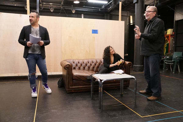 Photo Flash: In Rehearsal with THE VAGRANT TRILOGY at The Public Theater Image