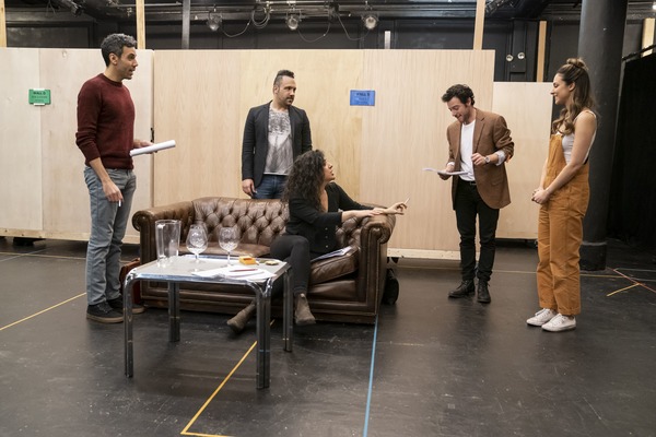 Photo Flash: In Rehearsal with THE VAGRANT TRILOGY at The Public Theater Image