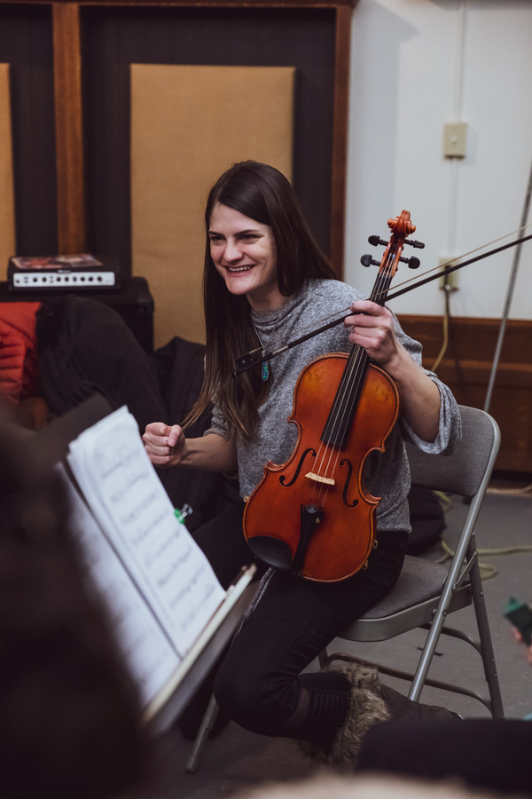 Photo Flash: Inside Rehearsal For Mackenzie Shivers' Feinstein's/54 Below Debut SHIVERS & STRINGS: THE UNKINDNESS Image