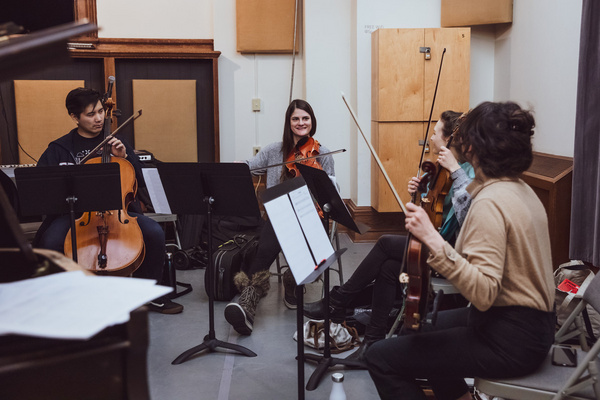 Photo Flash: Inside Rehearsal For Mackenzie Shivers' Feinstein's/54 Below Debut SHIVERS & STRINGS: THE UNKINDNESS Image