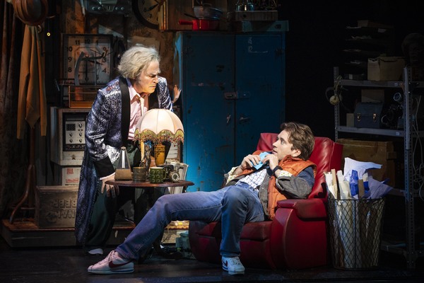 Photo Flash: First Look at Roger Bart, Olly Dobson, and the Cast of BACK TO THE FUTURE in Action! Image