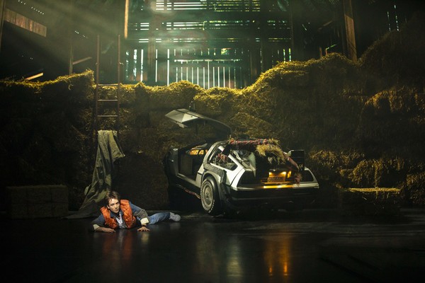 Photo Flash: First Look at Roger Bart, Olly Dobson, and the Cast of BACK TO THE FUTURE in Action! Image