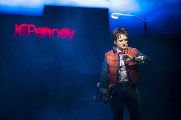 Photo Flash: First Look at Roger Bart, Olly Dobson, and the Cast of BACK TO THE FUTURE in Action! Image