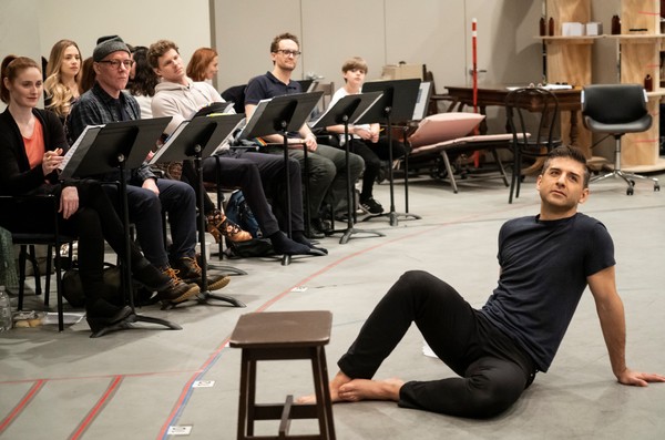 Photo Flash: Go Inside Rehearsals for FLYING OVER SUNSET with Carmen Cusack, Tony Yazbeck, Harry Hadden-Paton & More Image