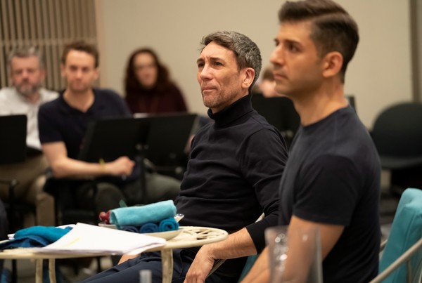 Photo Flash: Go Inside Rehearsals for FLYING OVER SUNSET with Carmen Cusack, Tony Yazbeck, Harry Hadden-Paton & More Image