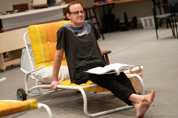Photo Flash: Go Inside Rehearsals for FLYING OVER SUNSET with Carmen Cusack, Tony Yazbeck, Harry Hadden-Paton & More Image