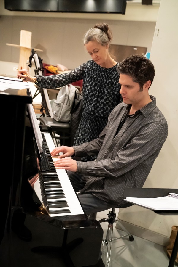 Photo Flash: Go Inside Rehearsals for FLYING OVER SUNSET with Carmen Cusack, Tony Yazbeck, Harry Hadden-Paton & More Image